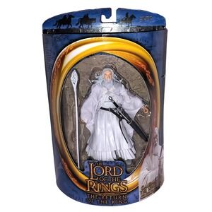 ToyBiz 2003 Lord of the Rings Gandalf the White Figure Return of the King NEW